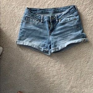 Denim shorts
